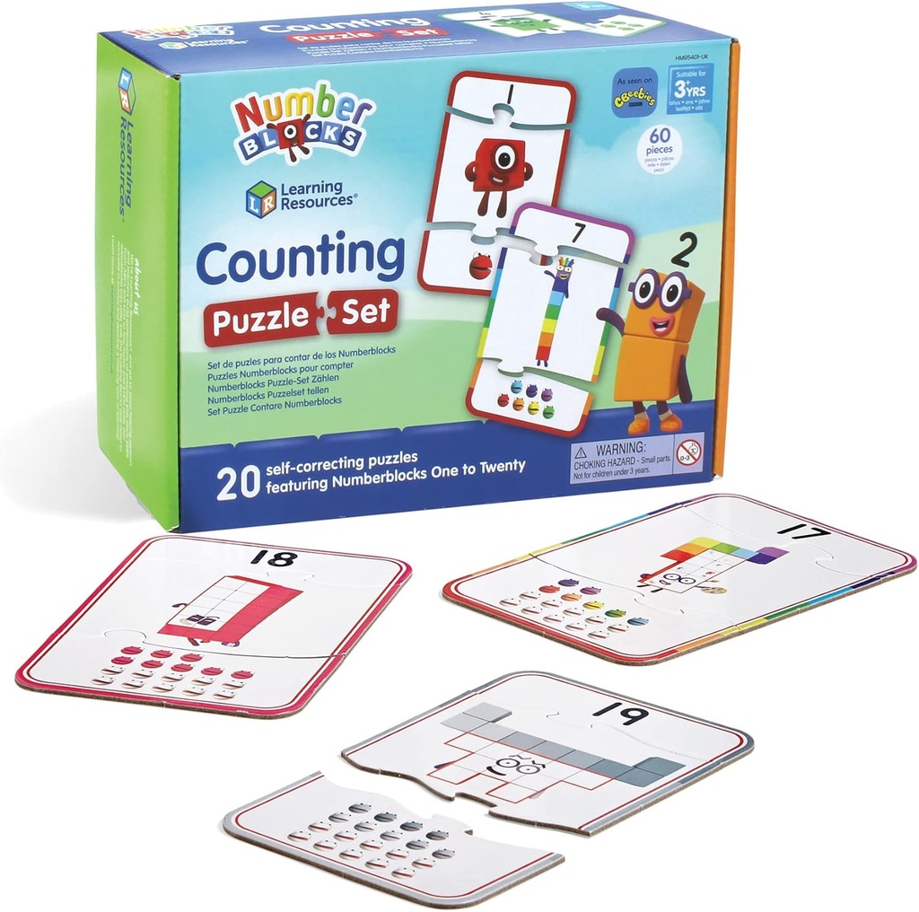 Numberblocks Counting Puzzle Set-HM95401