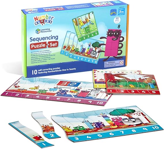 [5055506410438] Numberblocks Sequencing Puzzle-HM95403