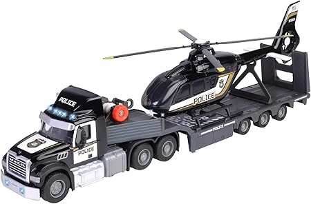 MACK TRUCK & POLICE HELICOPTER-213716002