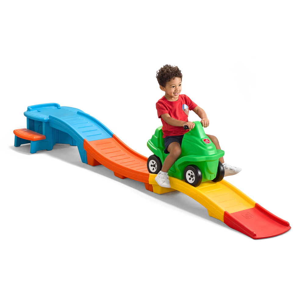 [733538431892] RACING GREEN UP & DOWN ROLLER COASTER-Step2 431800