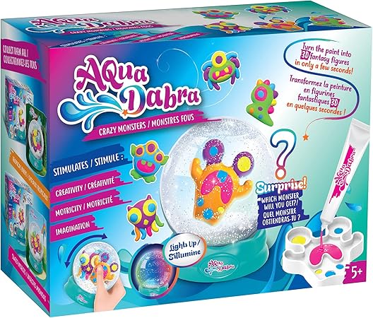 [4897018413238] AquaDabra Crazy Monsters Water Globe-323-24