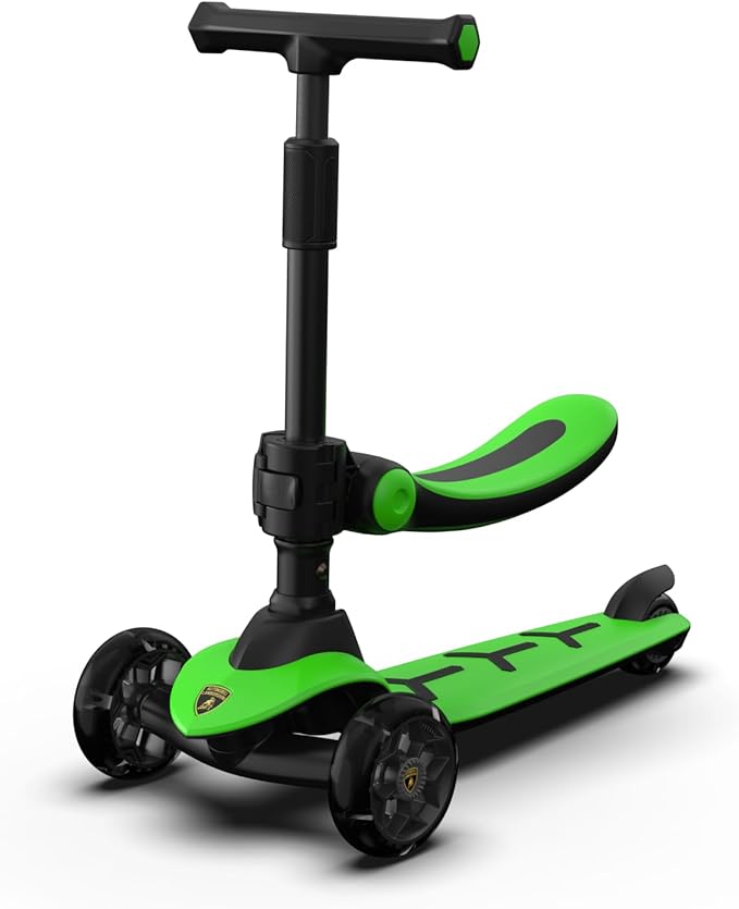 Lamborghini Scooter w/ Seat Green-LB2005-S-GN