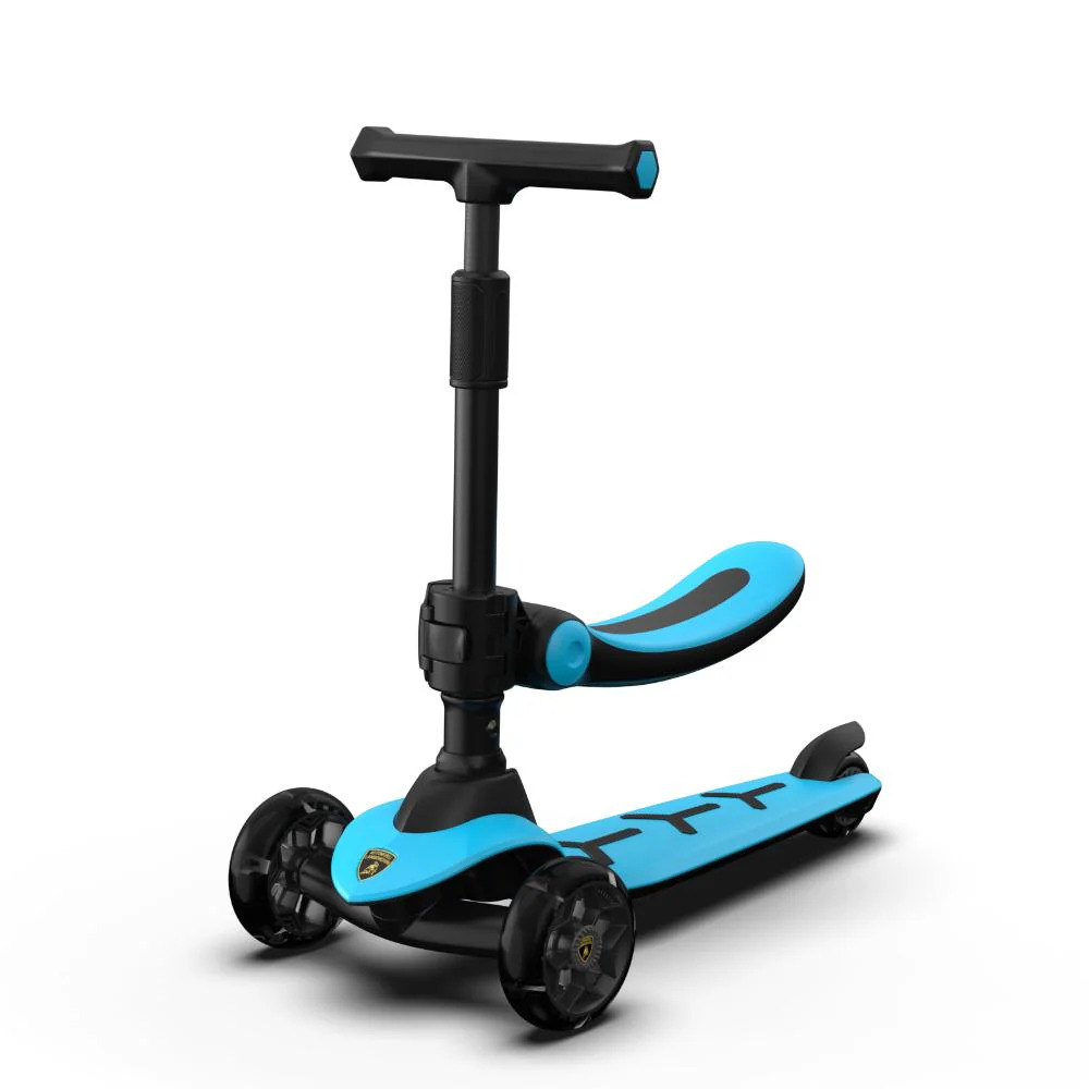 [6970214212268] Lamborghini Scooter w/ Seat Blue-LB2005-S-BL