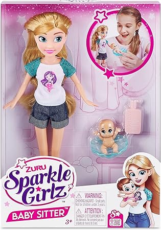 [193052010162] SPARKLE GIRLZ  10.5"Babysitter -10064				
