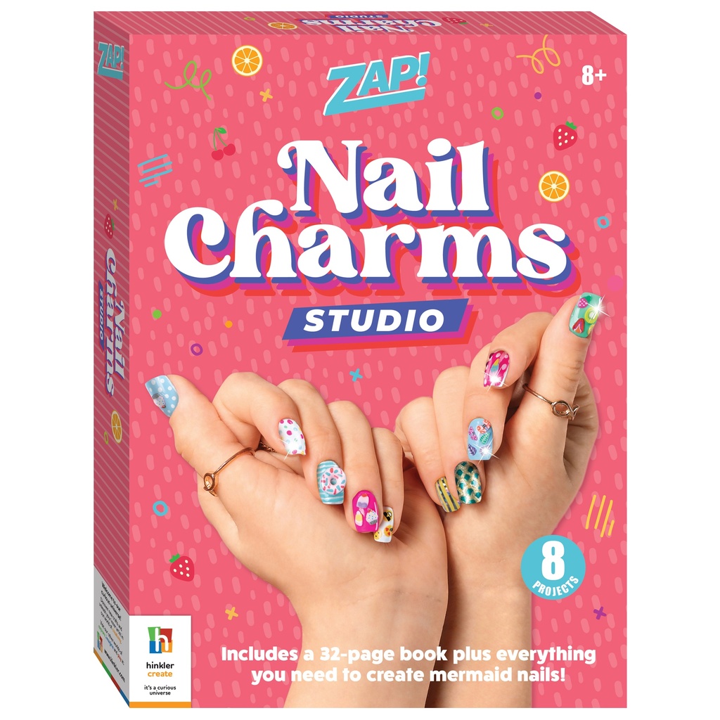 [9781488953651] Zap!Zap! Nail Charms Studio-953651