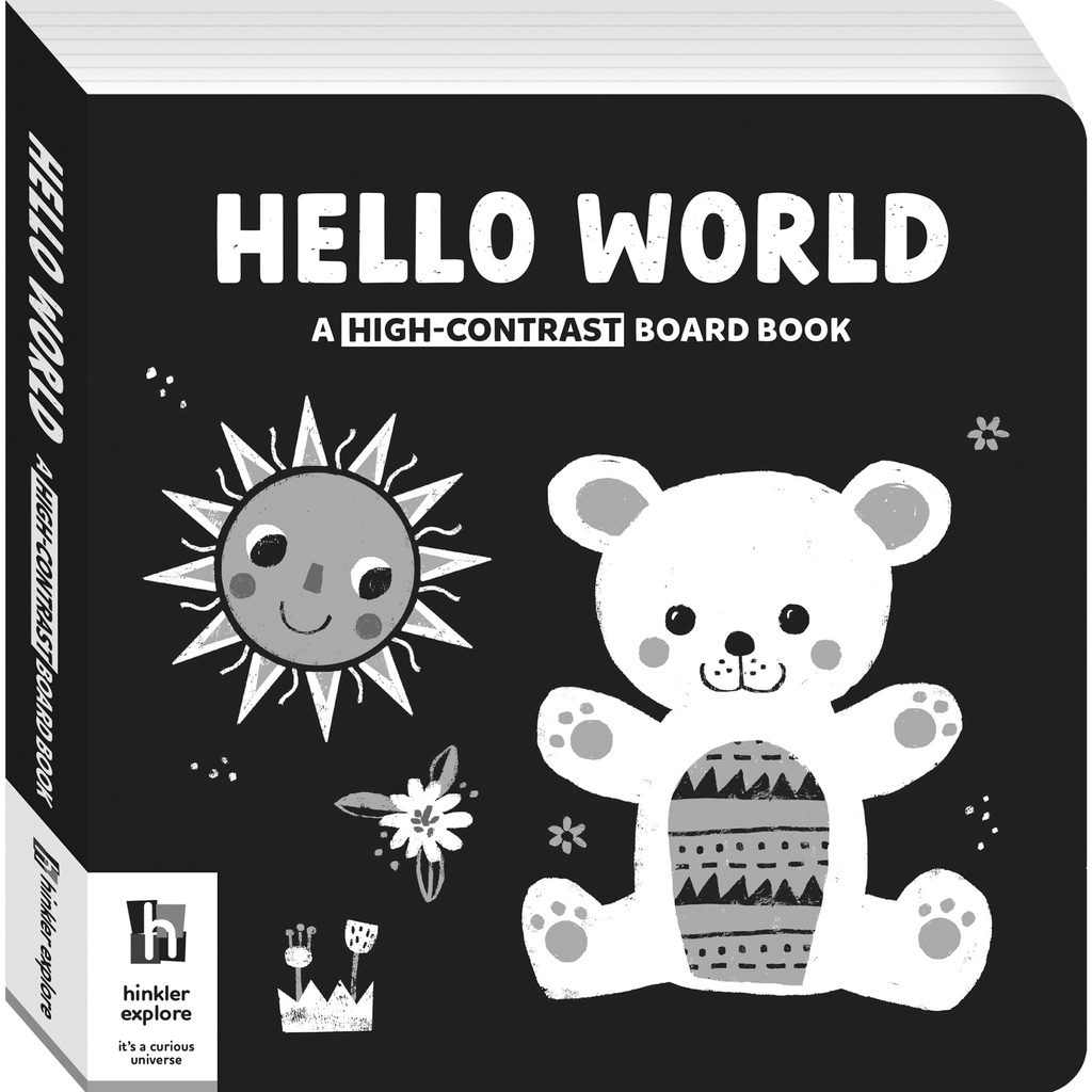 [9781488949098] Hello World: A High-Contrast Board Book-HST00168