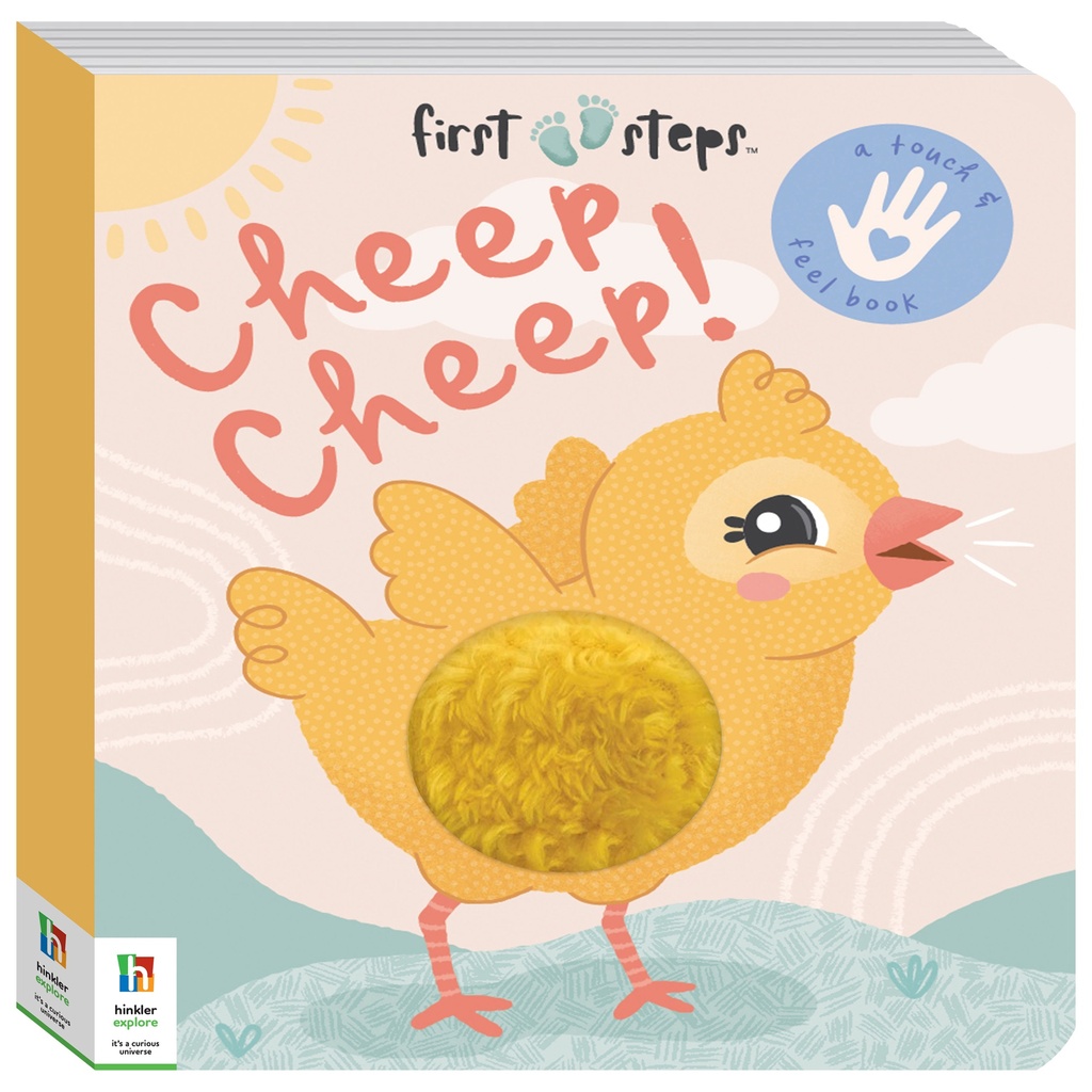 [9781488946264] First Steps Cheep Cheep Board Book-HST00153
