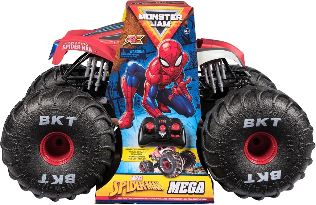 [681147026414] لعبة Monster Jam RC Mega Marvel Spiderman-6070554