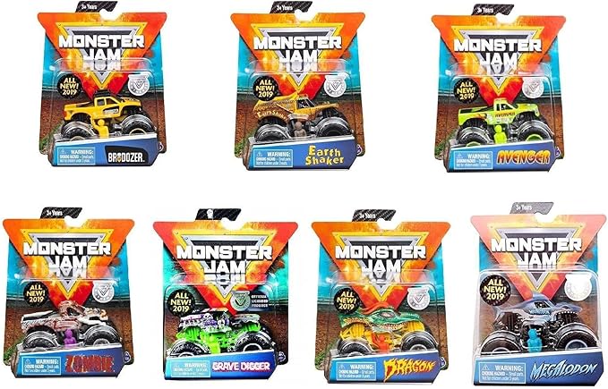 [681147014763] Monster Jam Marvel 1:64 1PK-6069960