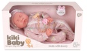 16'' SLEEPING NEWBORN BROWN- KIKI BABY 2126