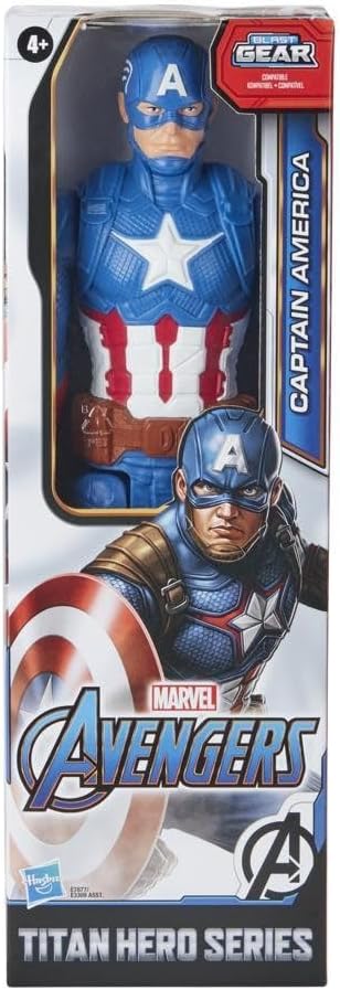 [5010996214676] Titan Hero Fig Captain America-E7877