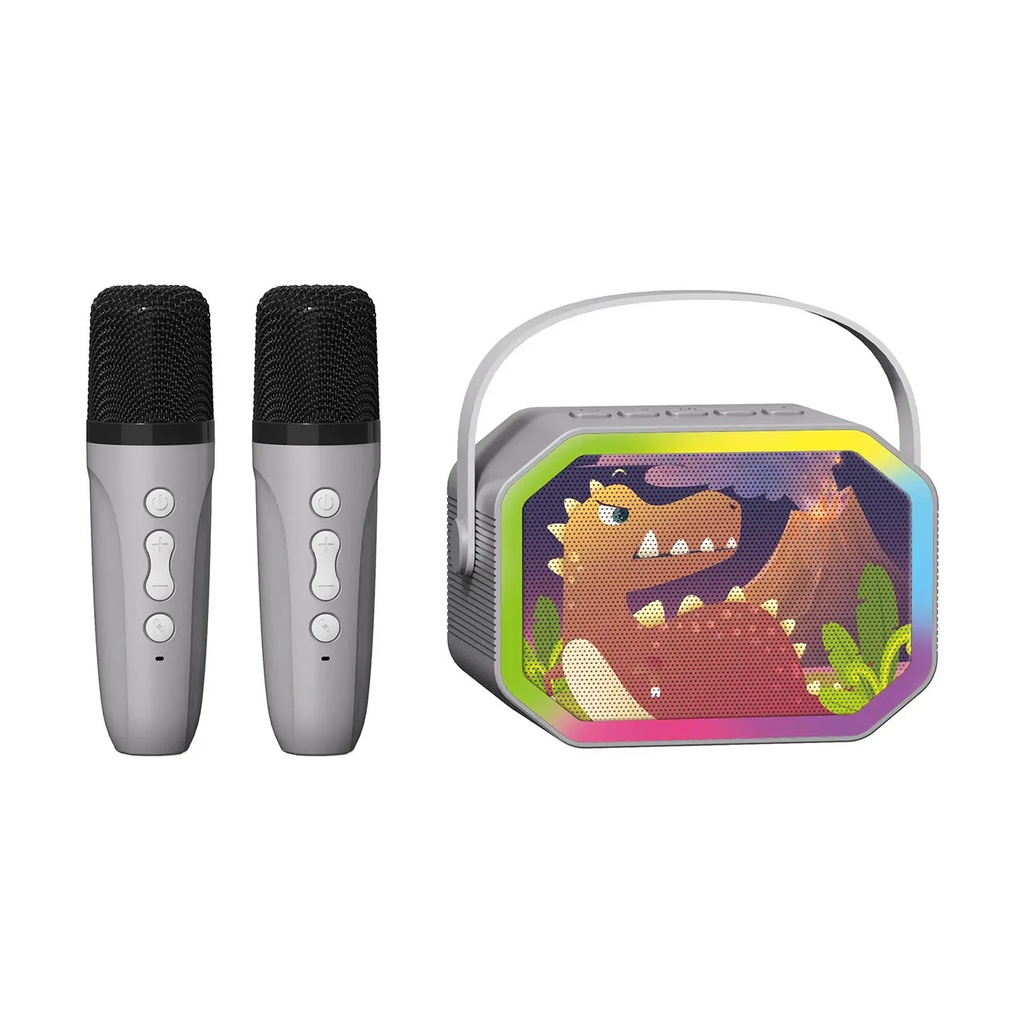 DINO Karaoke LIGHT 2 MICS-K9-D