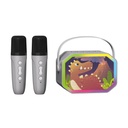 DINO Karaoke LIGHT 2 MICS-K9-D