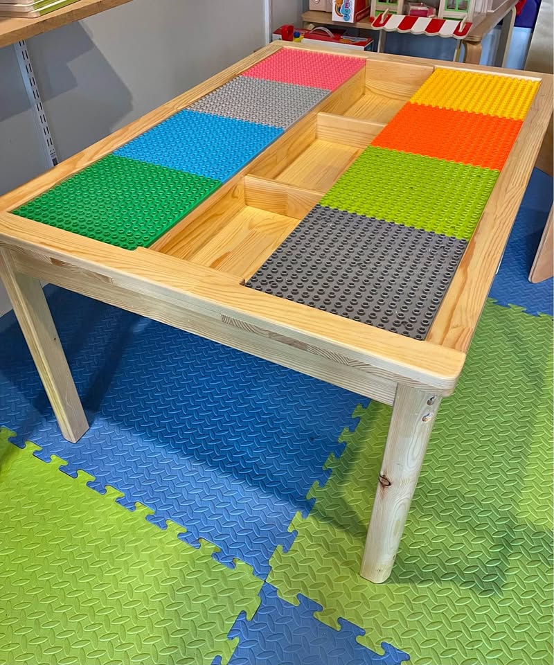 [6949757032817] BLOCKS ACTIVITY WOODEN TABLE -HL233281
