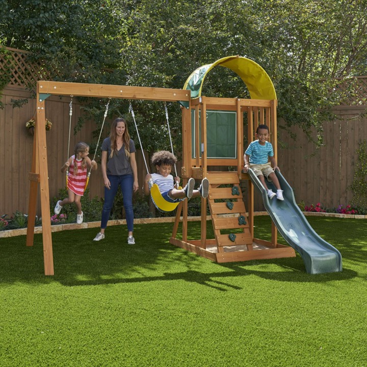 [875257264150] Kidkraft Ainsley Outdoor Swing Set-B26415E
