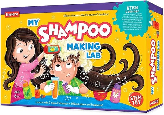 My Blueberry Mint Shampoo Making Lab - Explore 13074