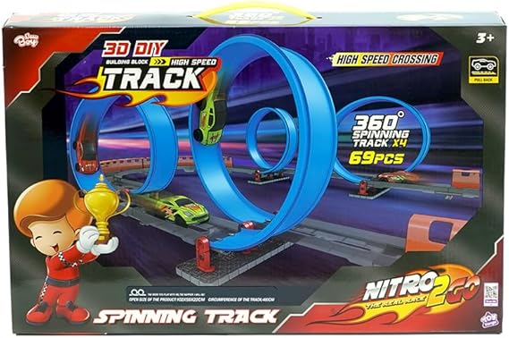 Nitro2Go Spinning Track 69pcs-N2G 698048