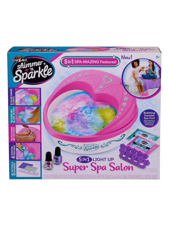 5-in-1 Light Up Super Spa Salon-SNS65628