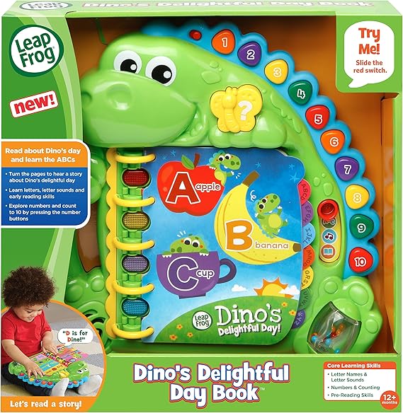 [3417766005038] LF Dino's Delightful Day Book- 80-600503