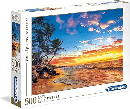 [8005125350582] PUZZLE  PARADISE BEACH 500P-CLEMENTONI 35058