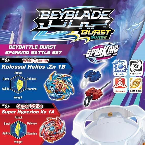 [6291109973249] BEYBLADE  SPARKING BATTLE -BB-162-T