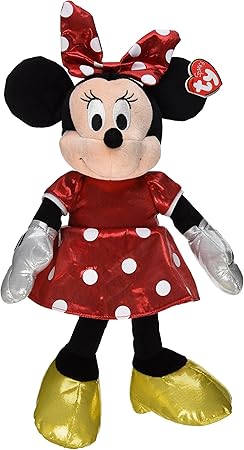 [8421901593] TY DISNEY MINNIE RED SPARKLE M-90159