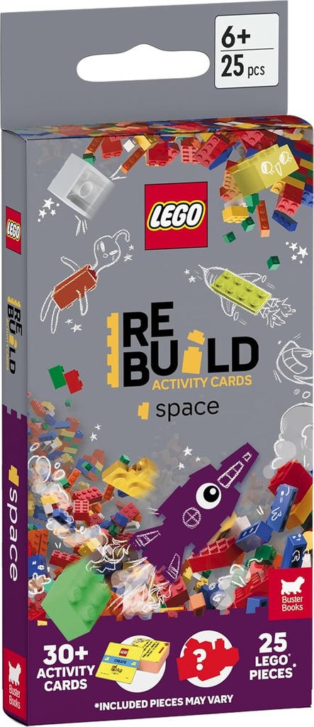 [9781911542421] أعد إنشاء بطاقات أنشطة الفضاء -LEGO ACP-6602AE