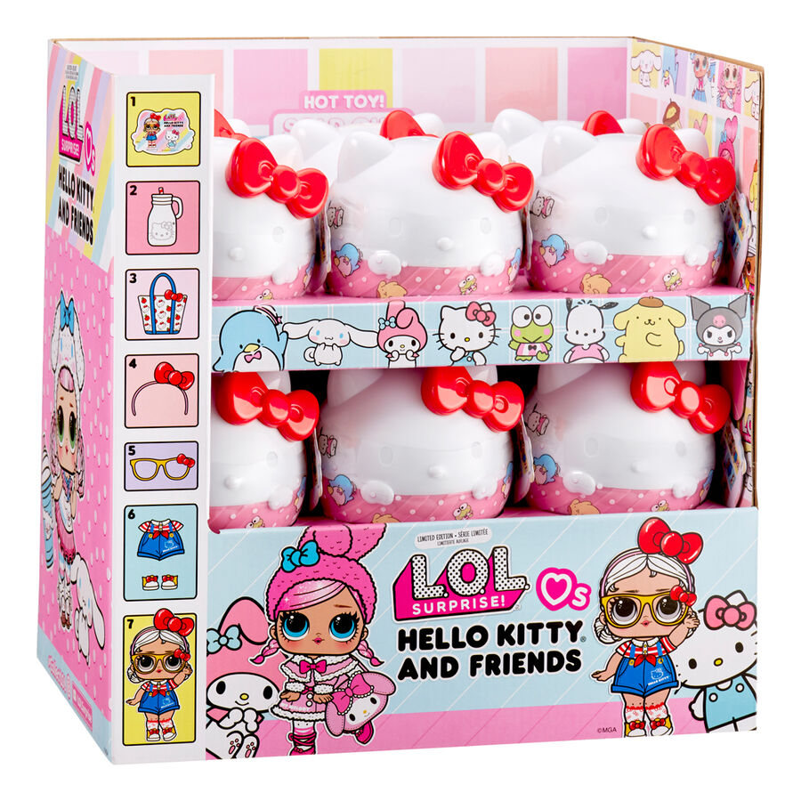  Loves Hello Kitty & Friends Tots asst-MGA 523840