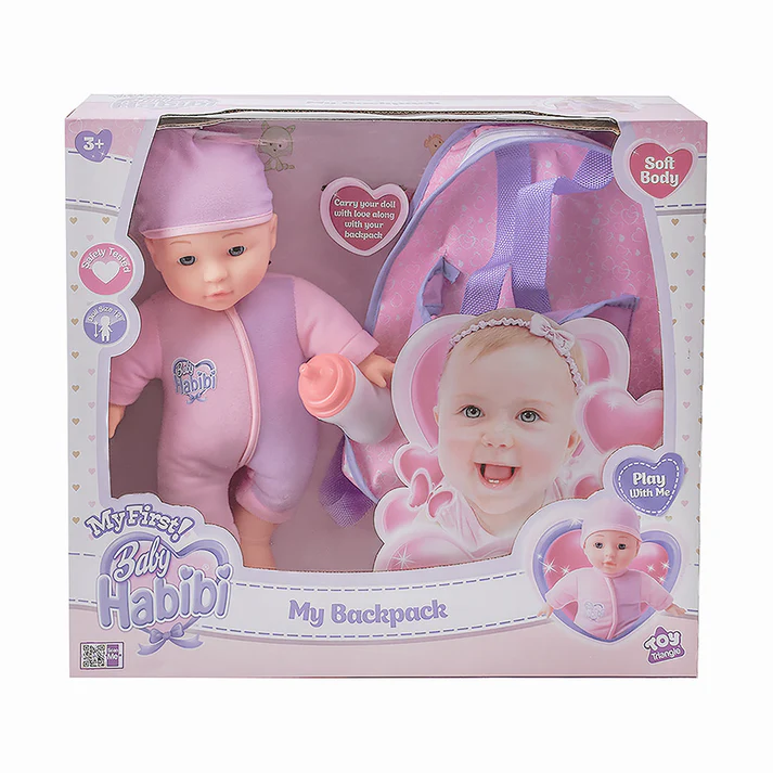 [640516979300] Baby Habibi Doll My Backpack 12inch -BH 697930