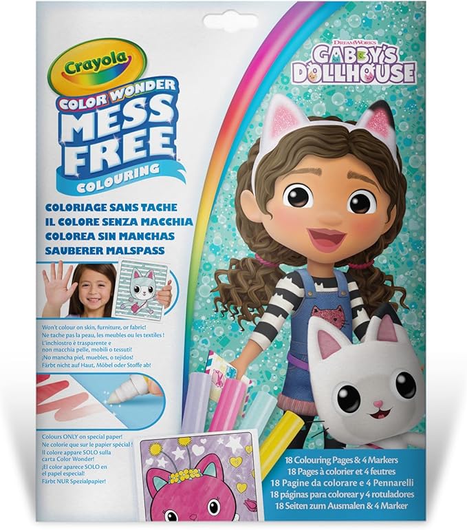 CW Gabby's Dollhouse foldelope & Markers-2861