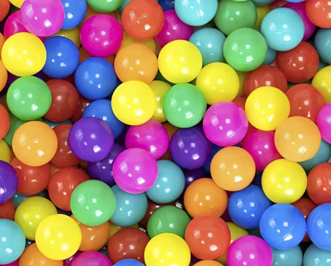 50Pc 7CM Mixed Color Ocean Balls-258