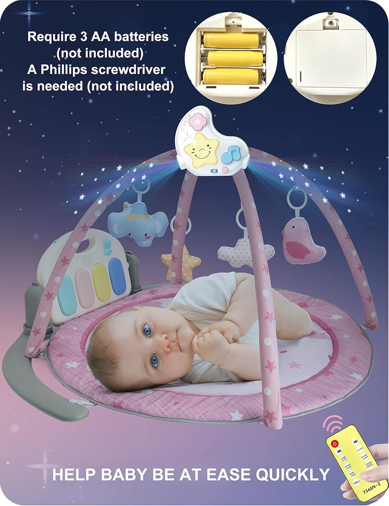 ElephantFoot Shaped Piano Gym - 9996A