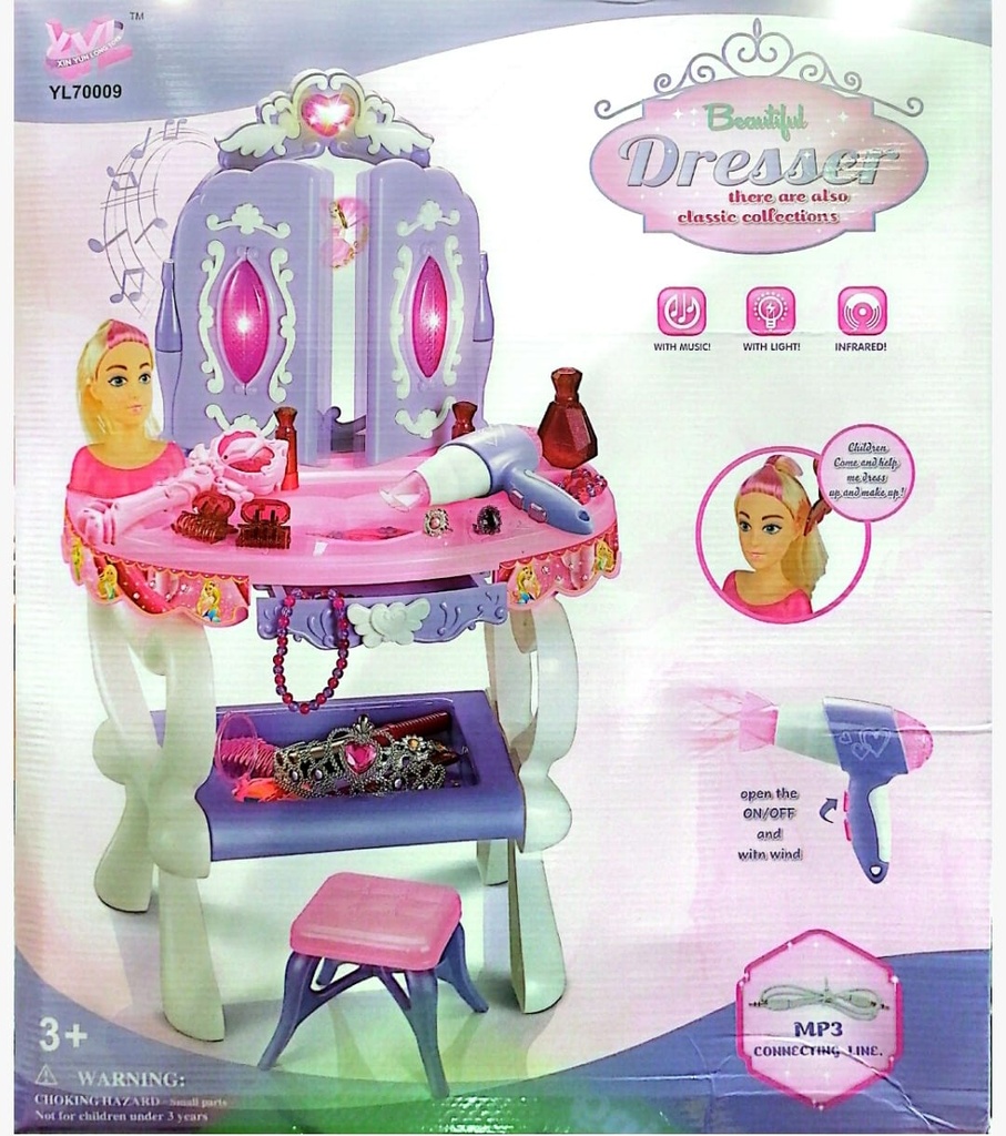 طاولة تزيين مع كرسي - YL70009