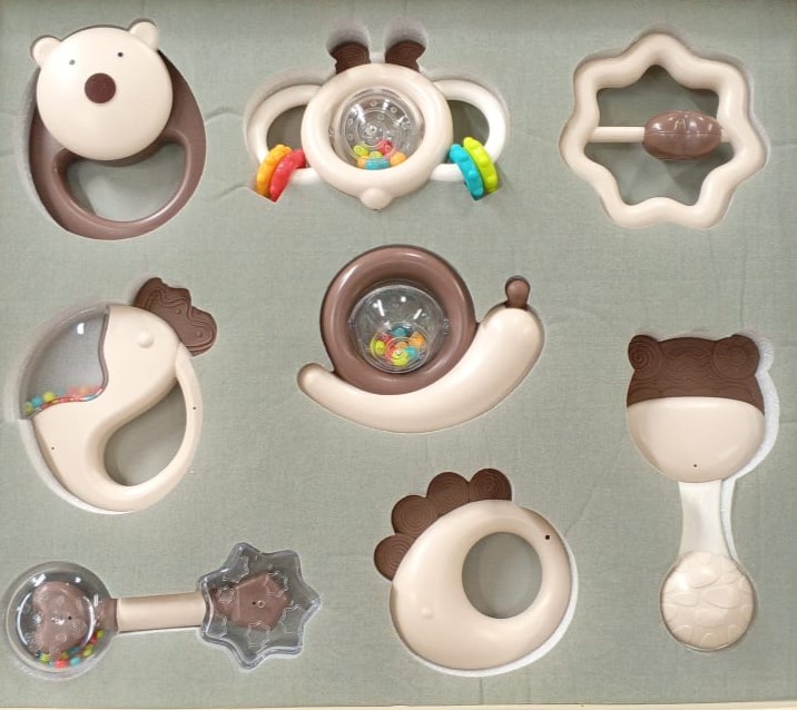 Baby Rattle Toy 8pcs -Kaichi Z999-357