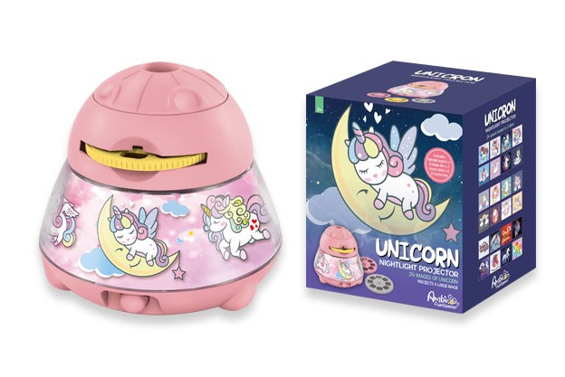 [4897122491610] UNICORN NIGHTLIGHT & PROJECTOR-AF1601U