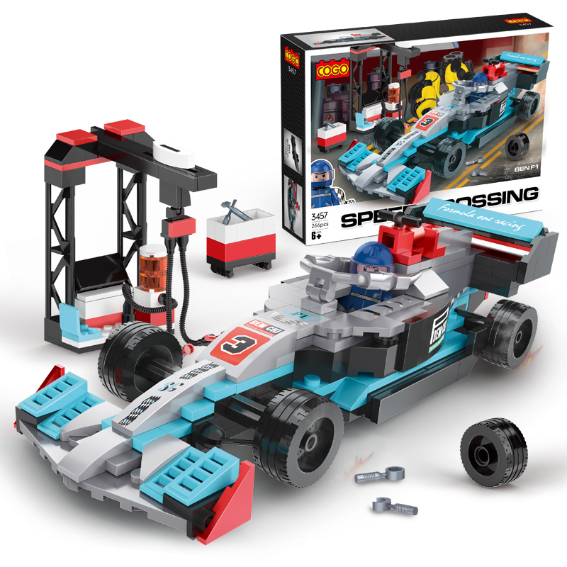 Cogo Kids Model Racing Car 288PCS-3457