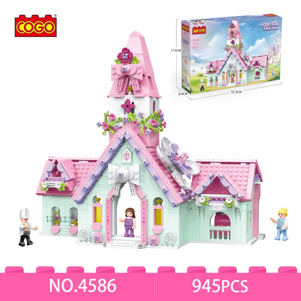 COGO Garden Castle 945PCS- 4586