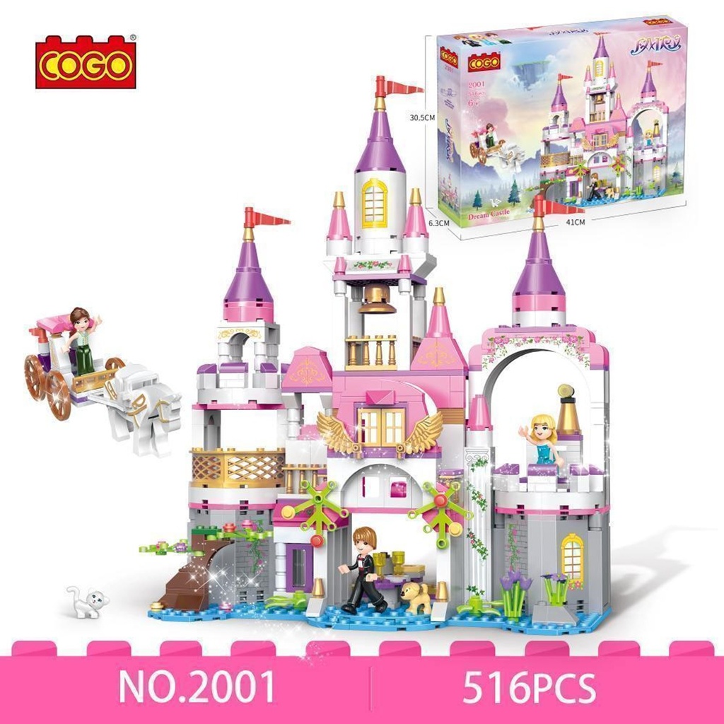 [6937645520010] COGO Starry Sky Castle 516PCS- 2001