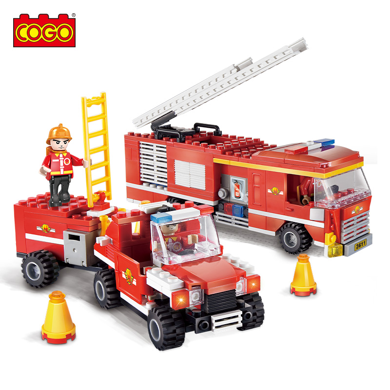 Firefighting set  324PCS-COGO 3606