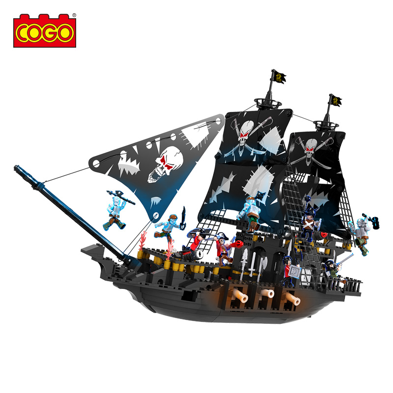 [6937645531207] COGO Pirate Ship 807PCS-3120