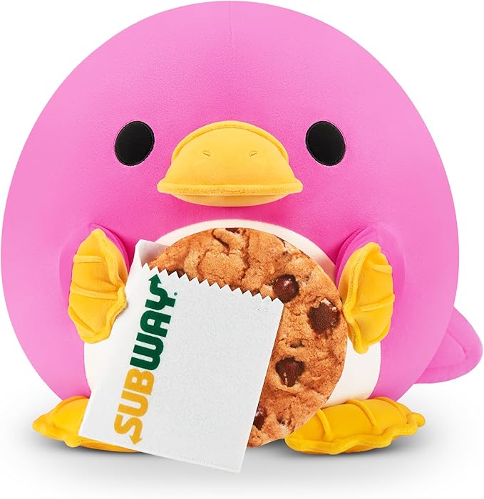 SNACKLES 14" PLATYPUS & SUBWAY-77573N