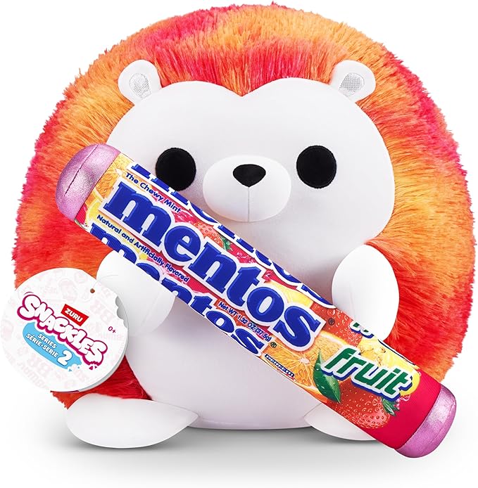 [193052067234] SNACKLES 8" HEDGEHOG & MENTOS-77605J