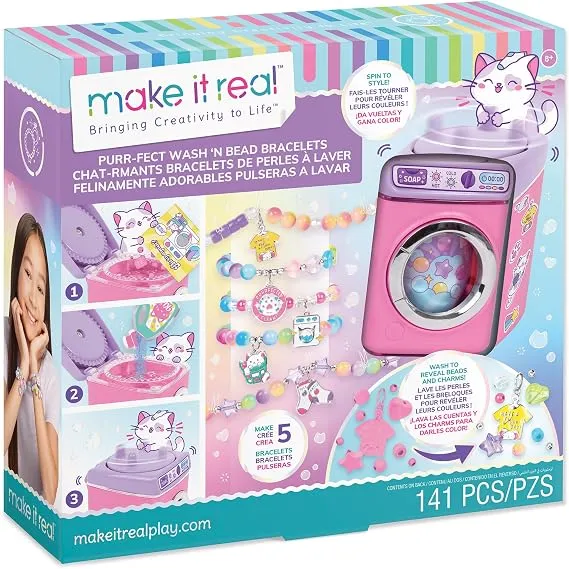 Purr-fect Wash ‘N Bead Bracelets -MIR 1466