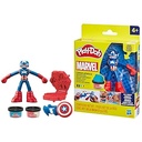 Play-doh Captain America Figure-G0056