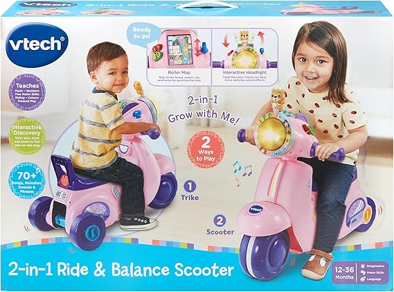 2-IN-1 RIDE & BALANCE SCOOTER-572353