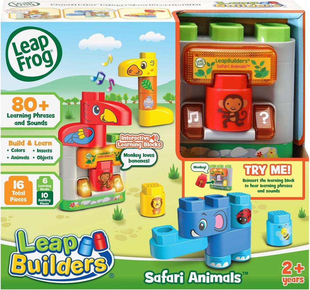 Block Play Wild Animal-80-604600