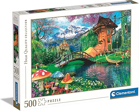 أحجية أكليم - بيت الحذاء القديم - 500 قطعة - 35522