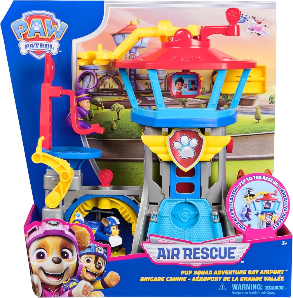 Paw Patrol Air Rescue Squad Playset.-6071249