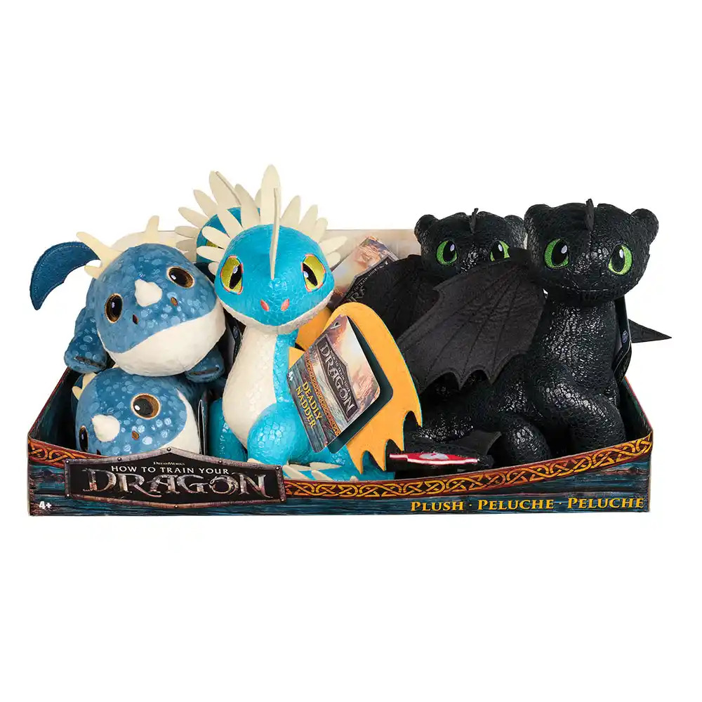 HTTY Dragon Movie Core Plush 8" Ast-6072912