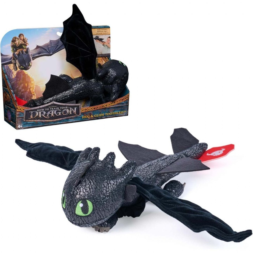 HTTY Dragon Movie Feature Plush 12" Toothless-6072913